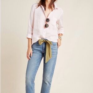 Pilcro slim boyfriend women’s Blue Jeans